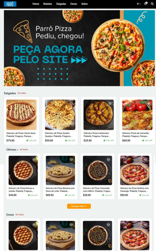 Site demo da Parrô